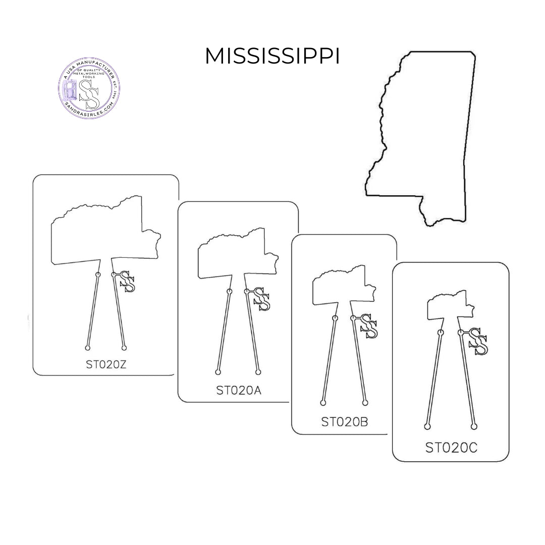 PANCAKE DIE ST020 STATE MISSISSIPPI